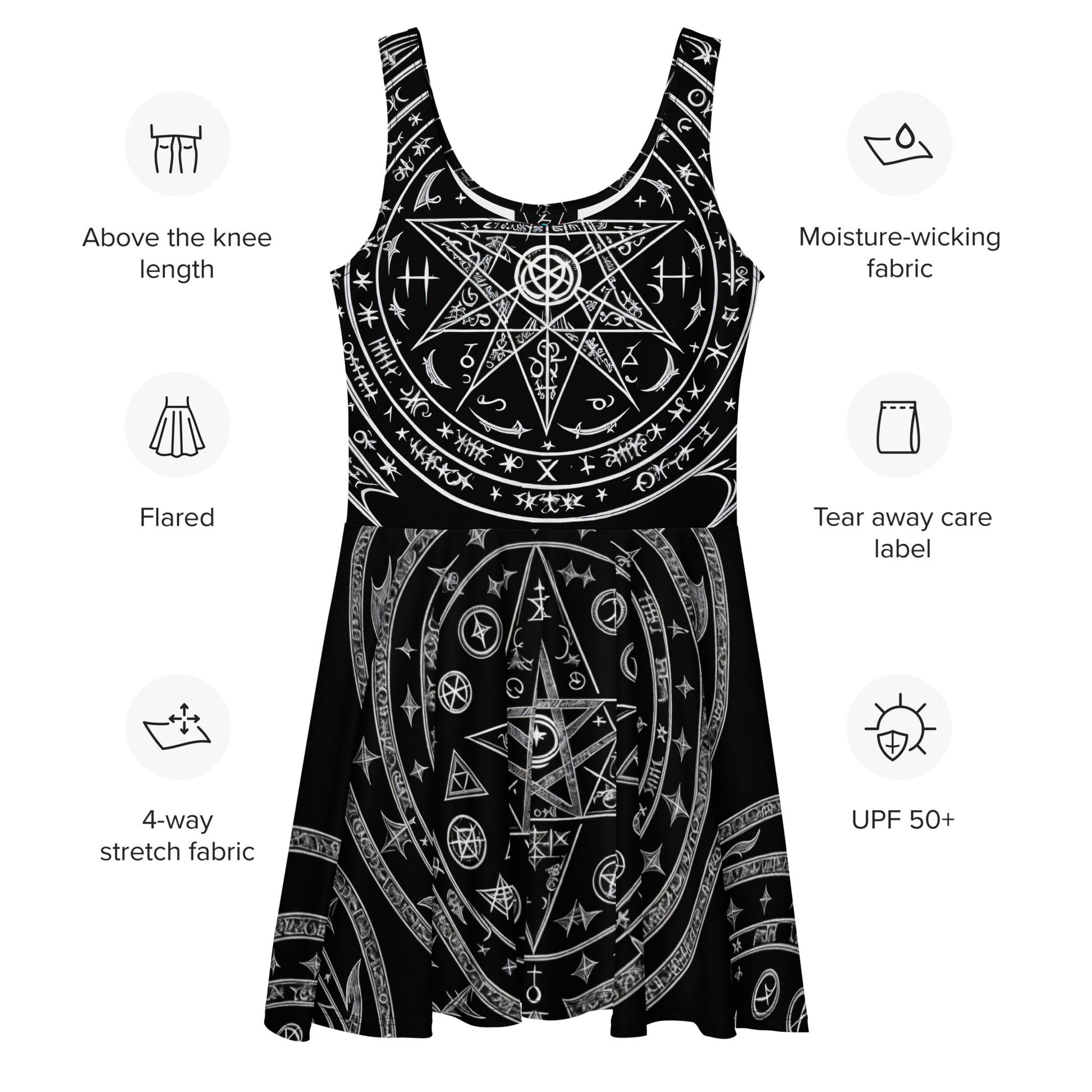 Satanic Skater Dress