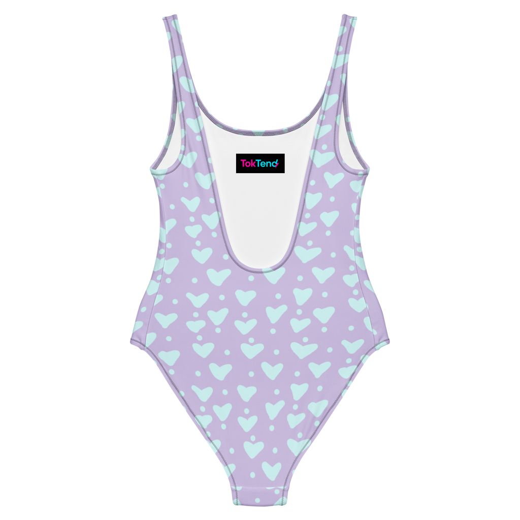 Traje de baño Corazones Azules