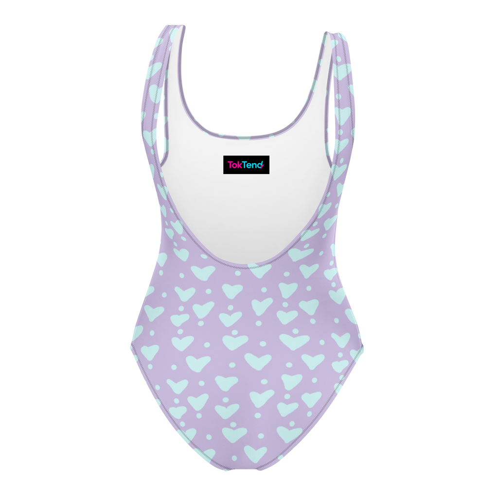 Traje de baño Corazones Azules