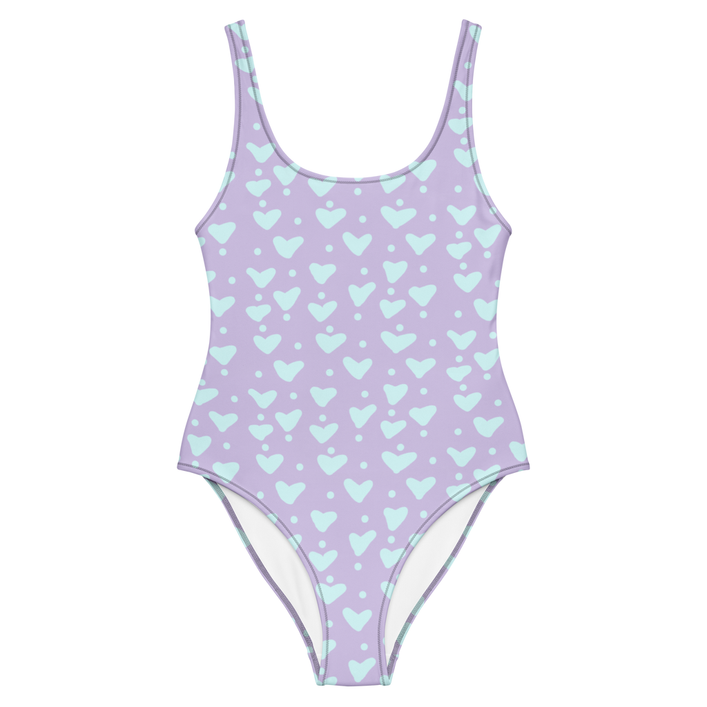 Traje de baño Corazones Azules