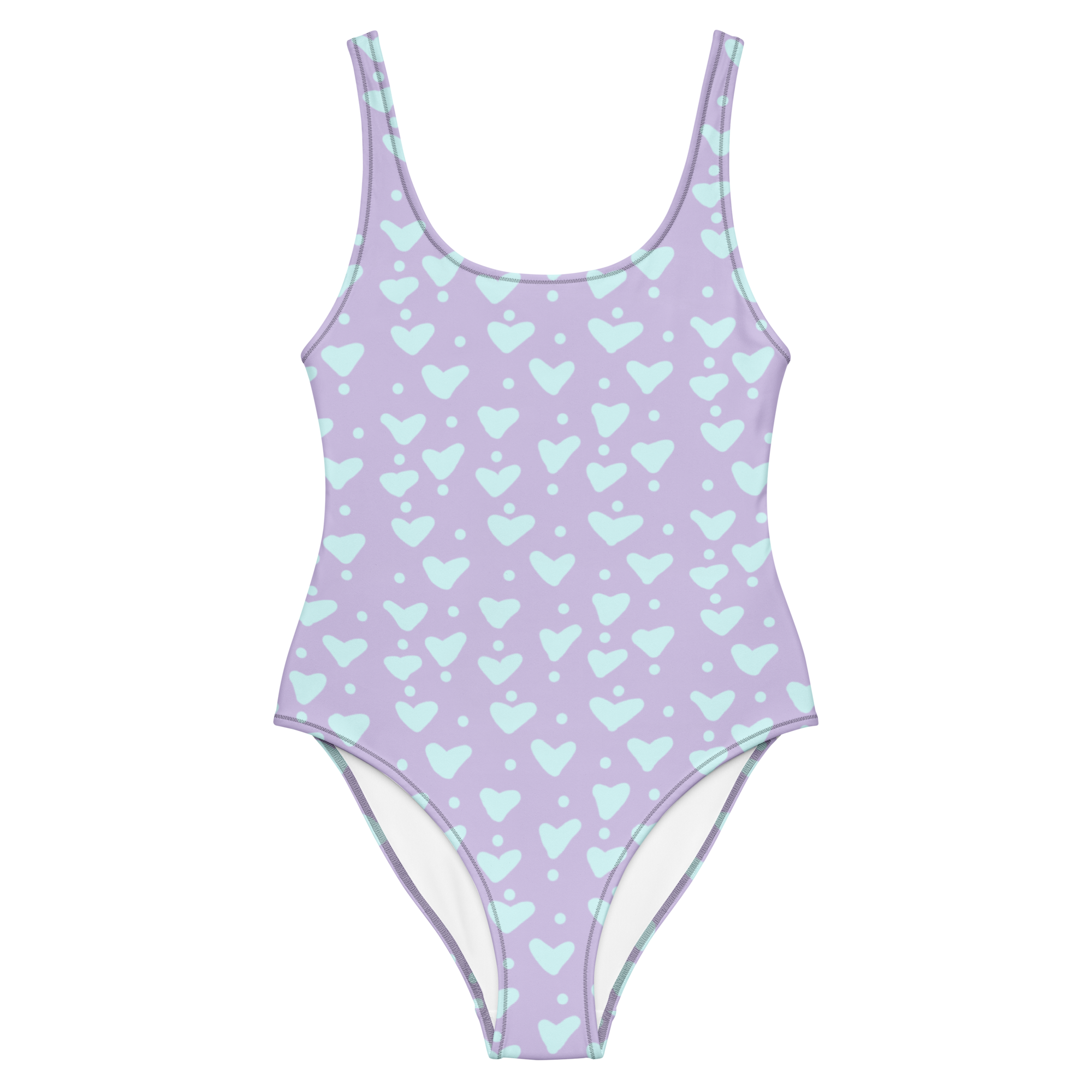 Blue Hearts Swimsuit
