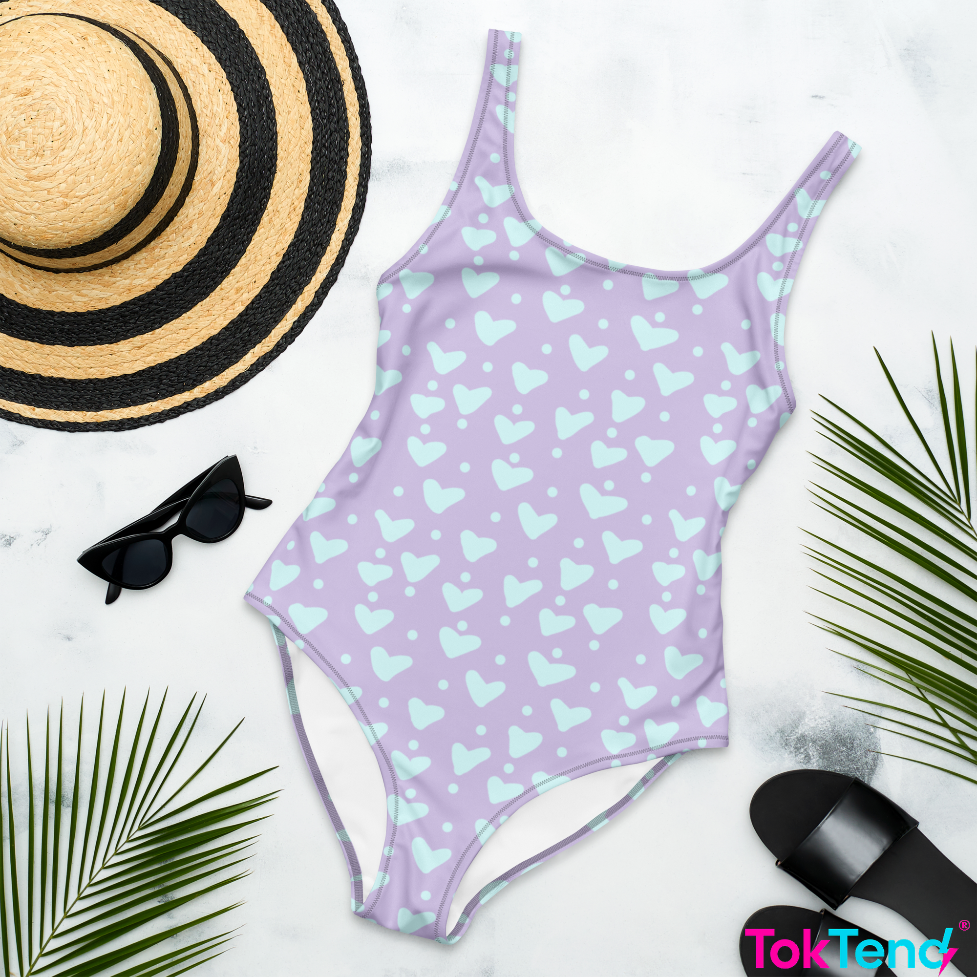 Blue Hearts Swimsuit