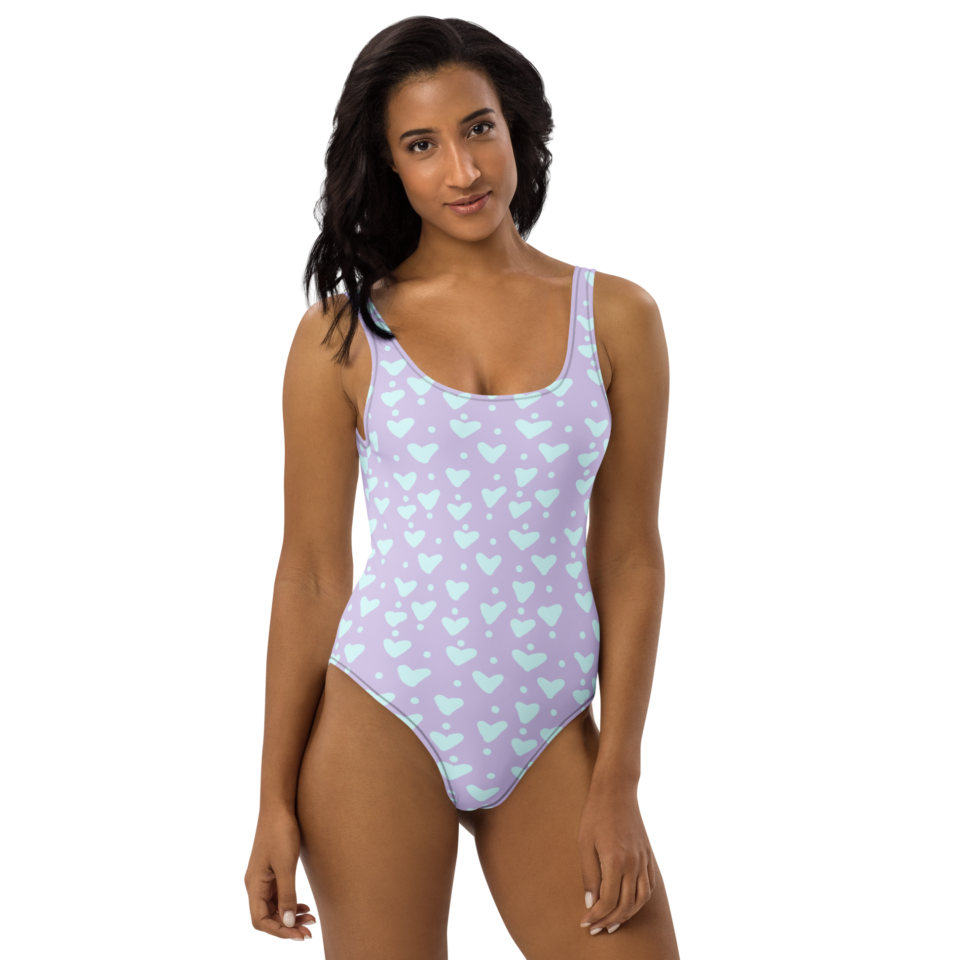 Blue Hearts Swimsuit