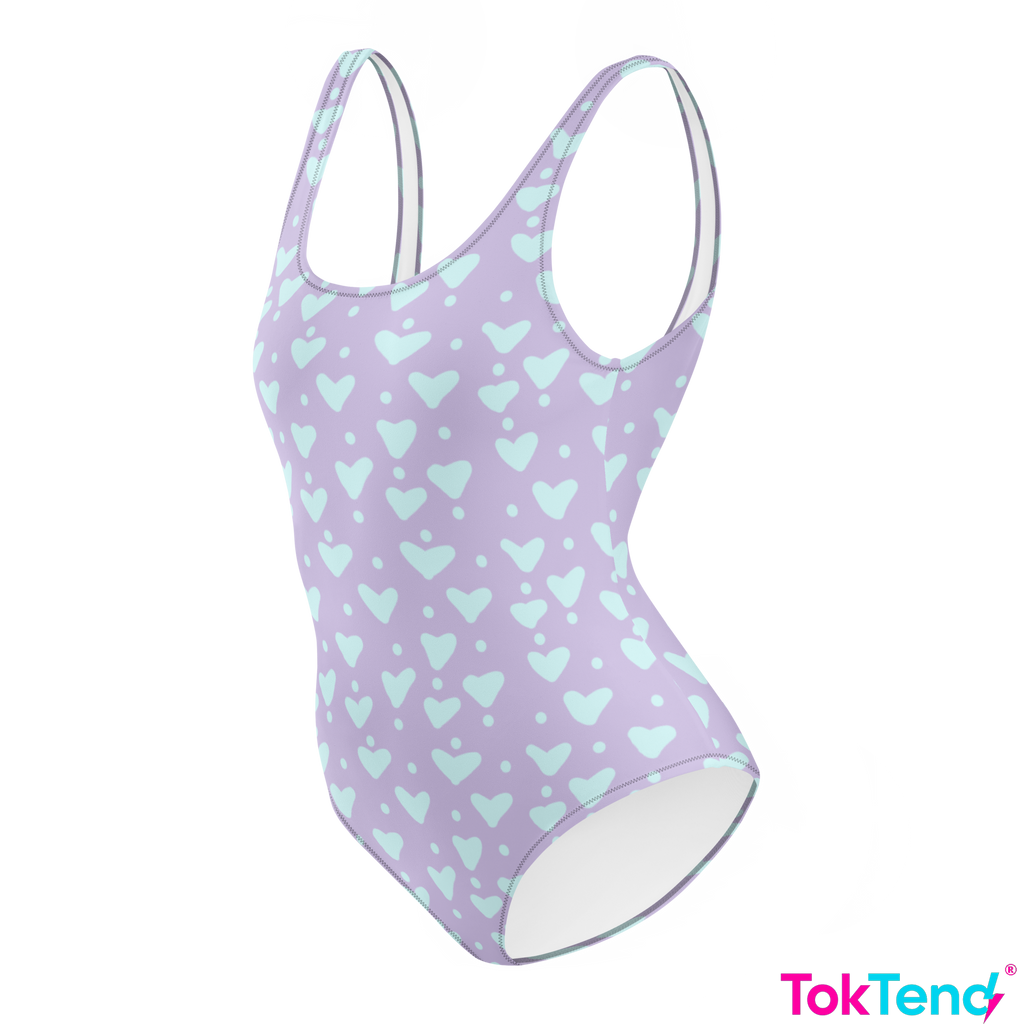 Blue Hearts Swimsuit