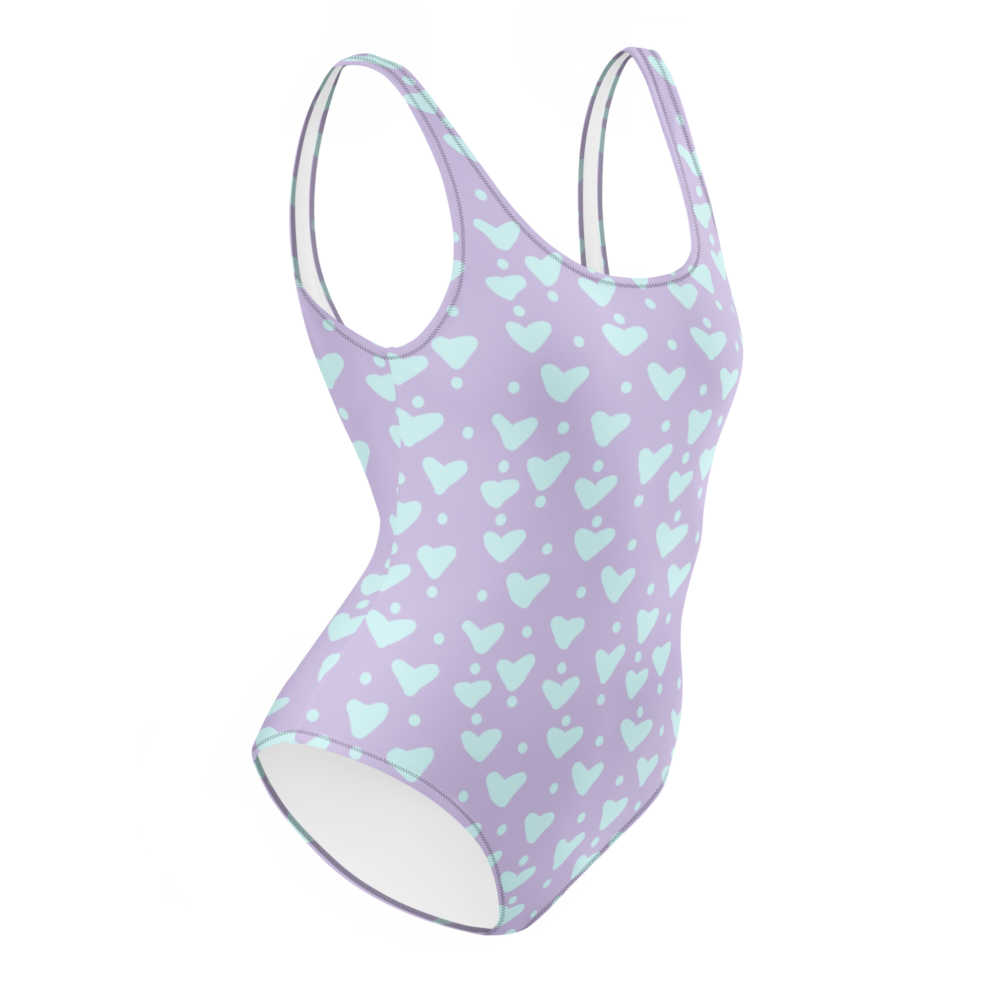 Blue Hearts Swimsuit