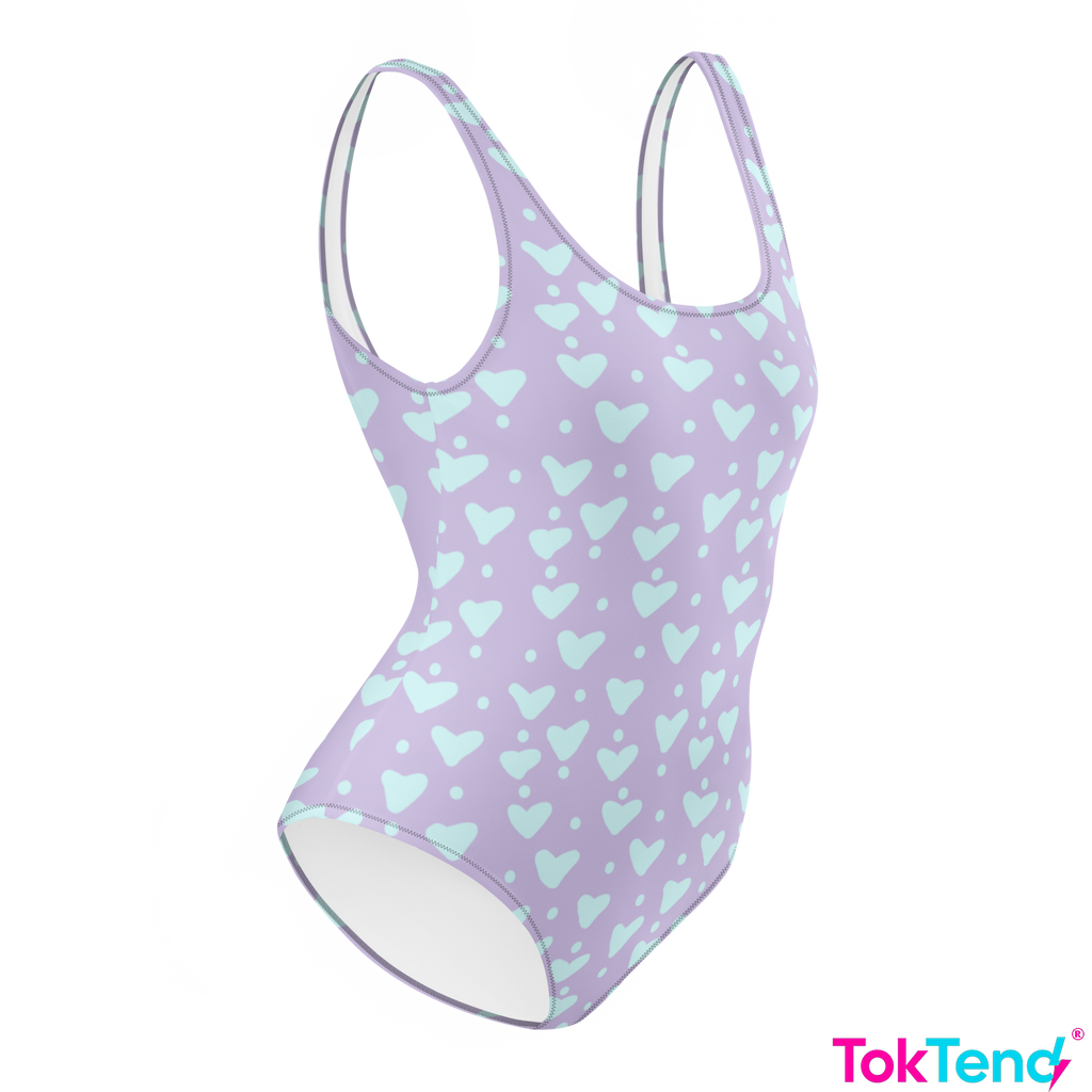 Blue Hearts Swimsuit