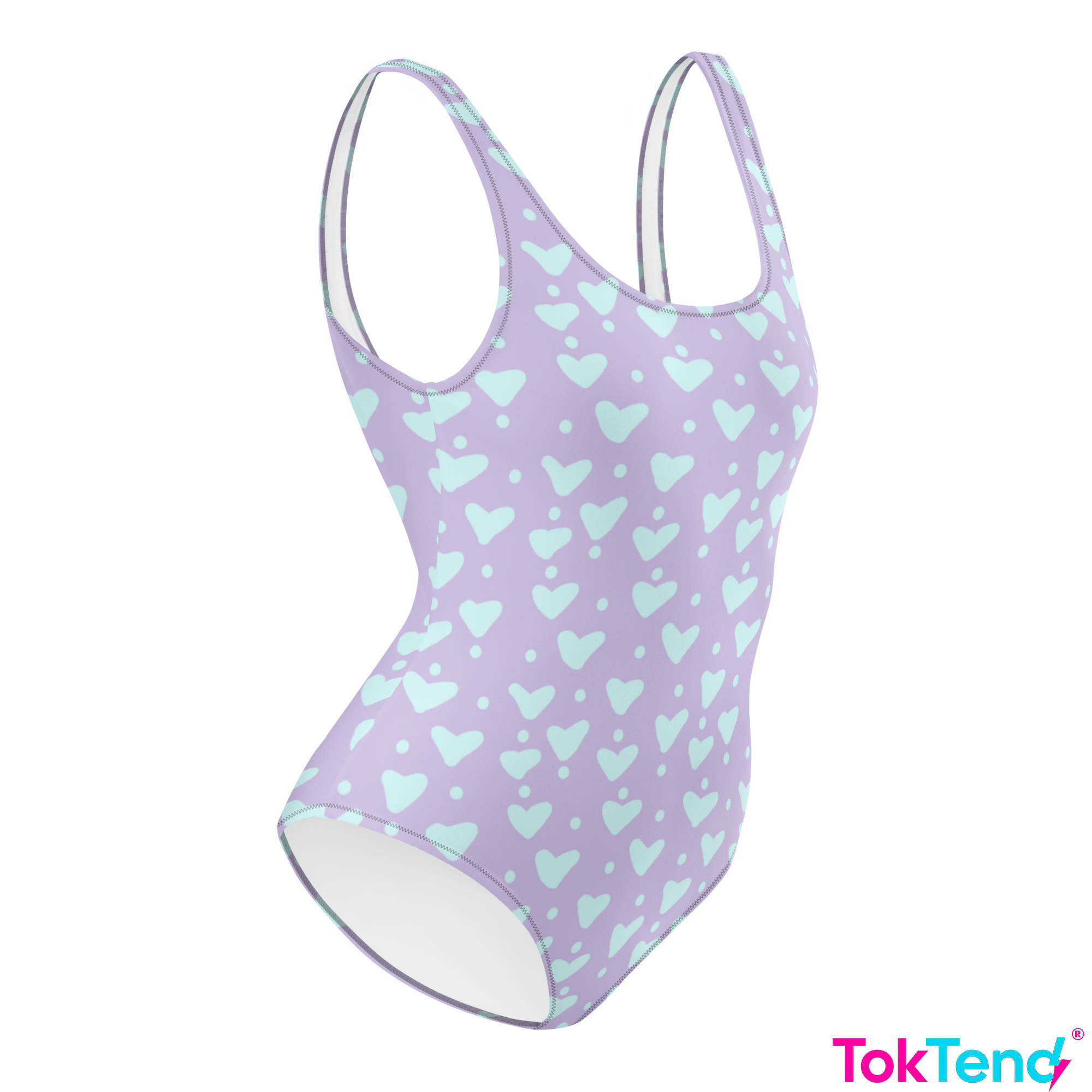 Blue Hearts Swimsuit