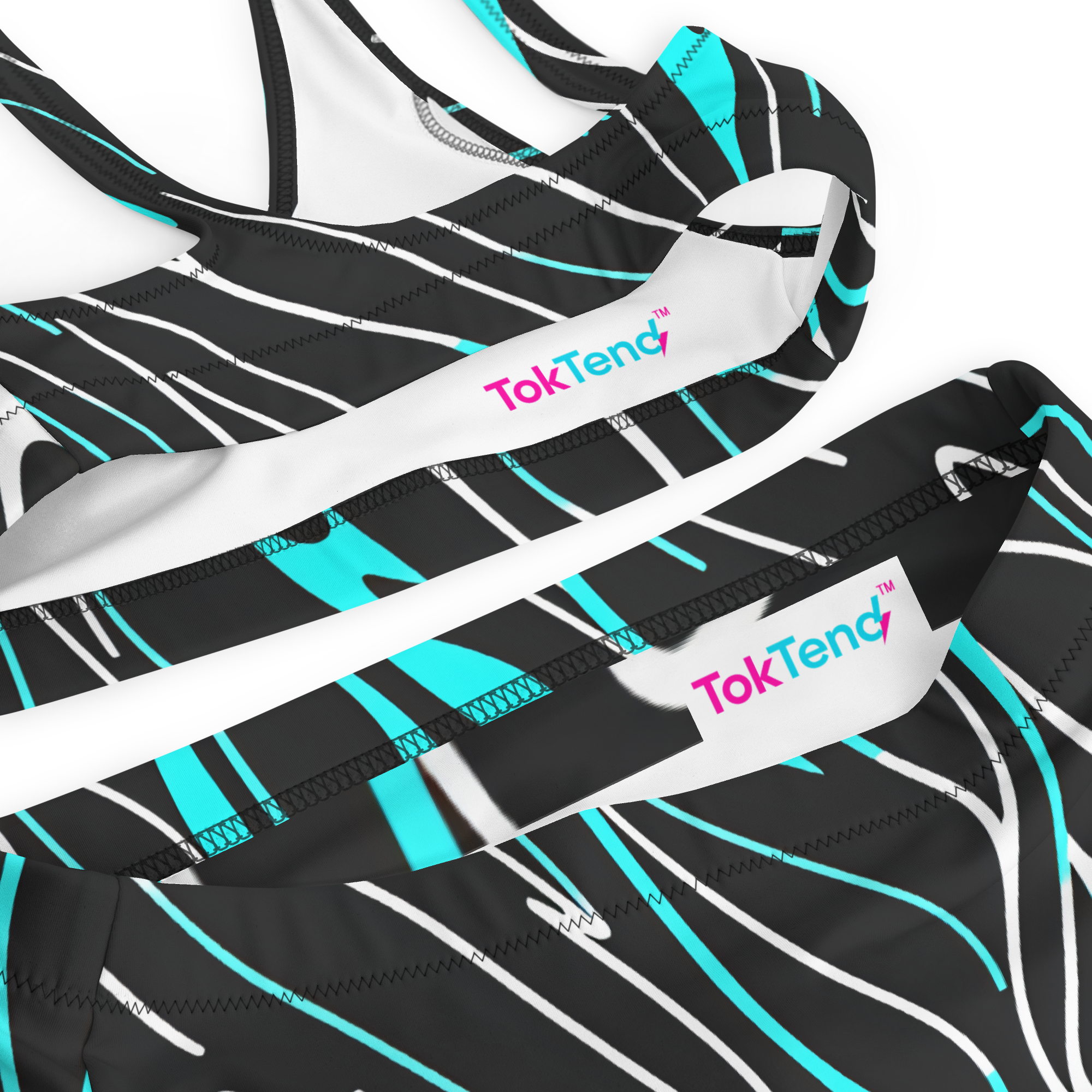 Water high-waisted bikini