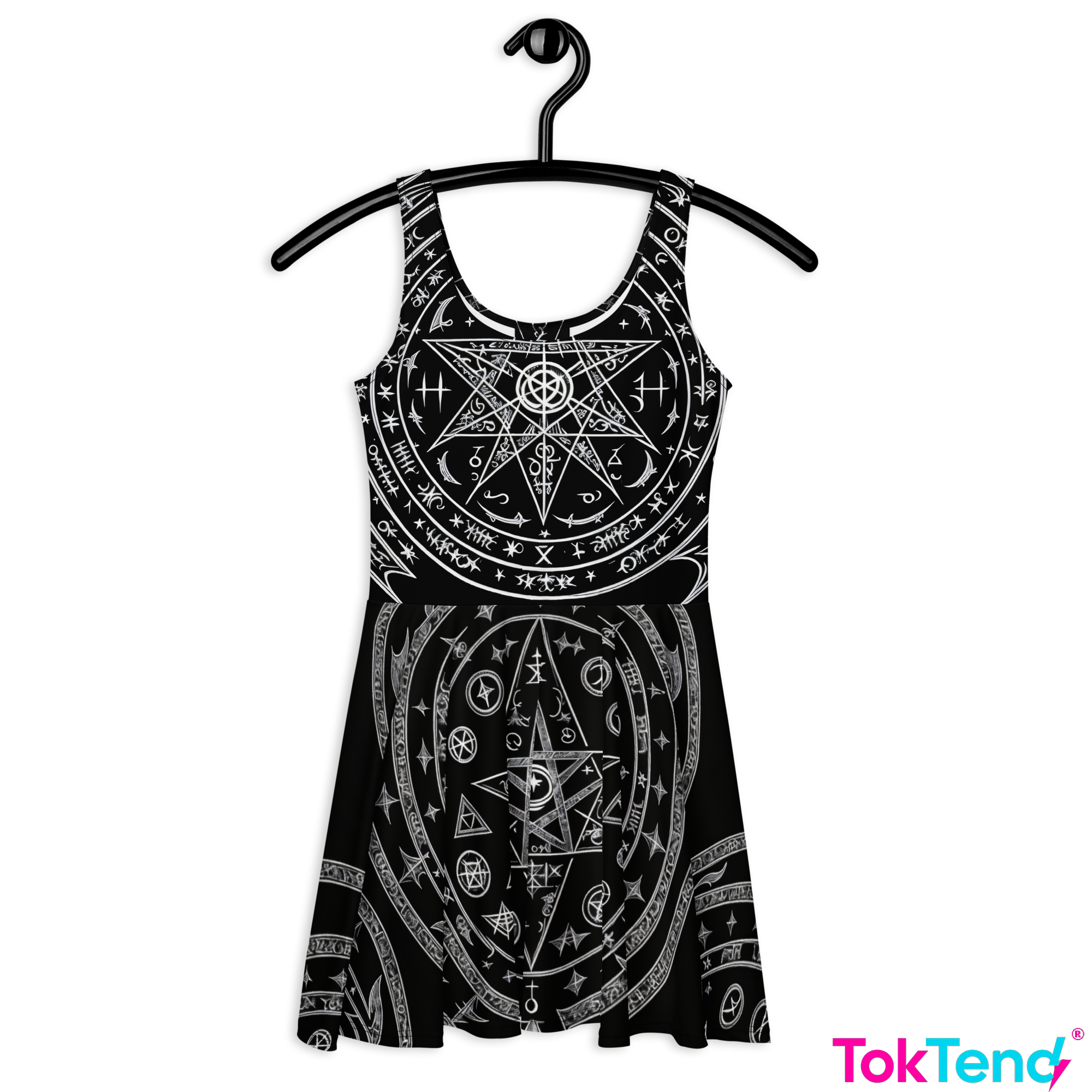Vestido de patinadora satánica