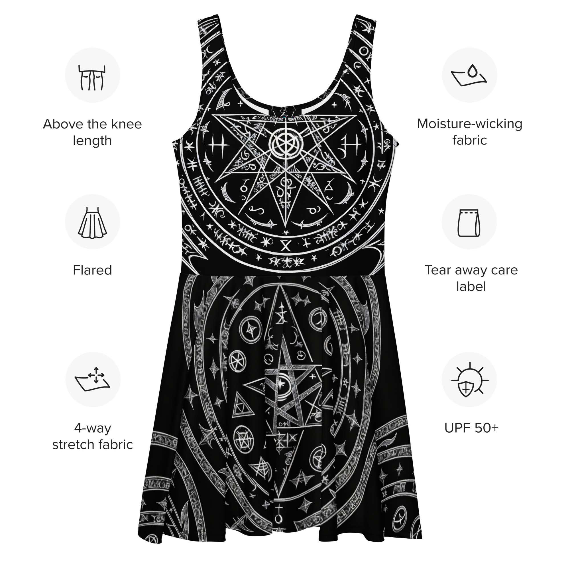 Satanic Skater Dress