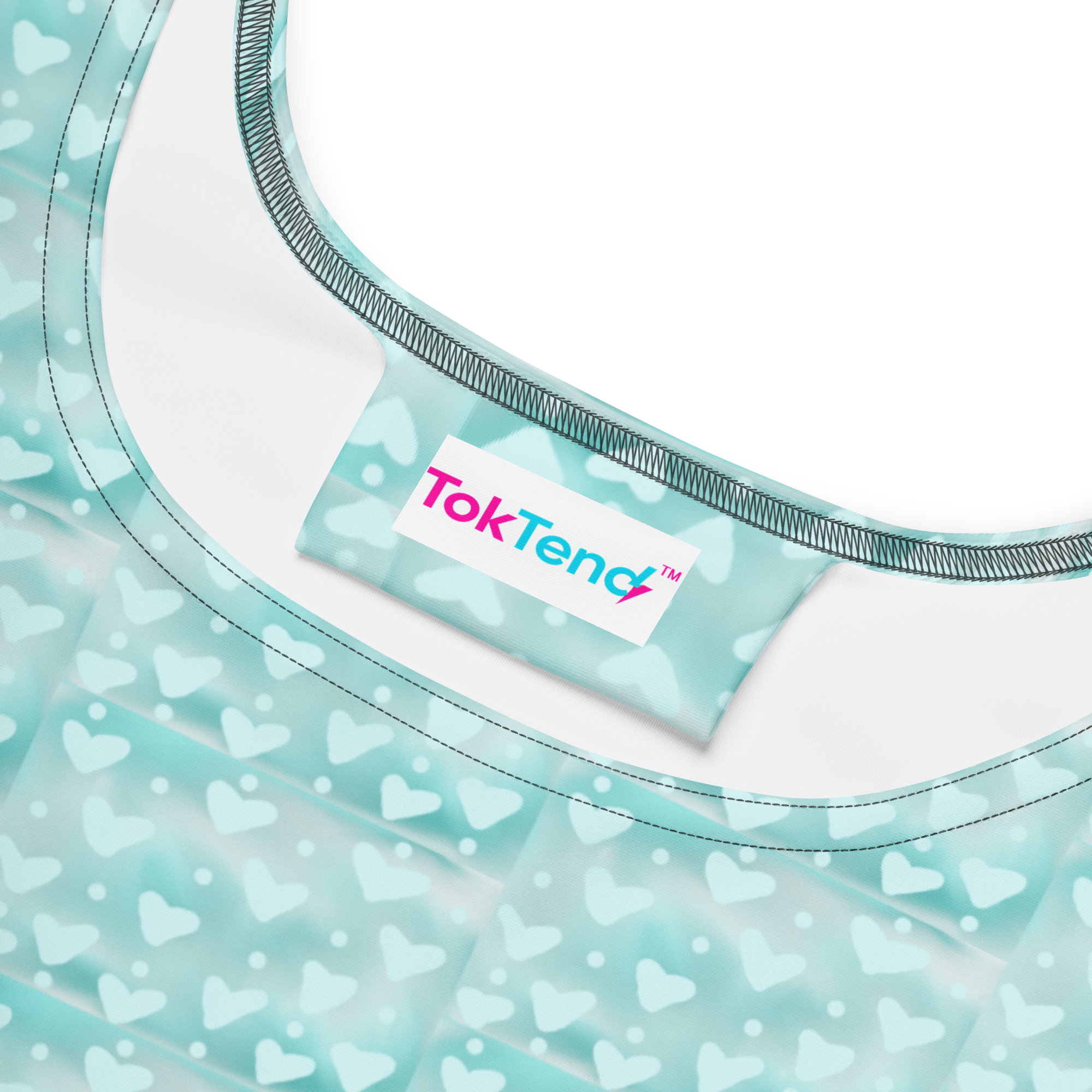 Blue Hearts Skater Dress