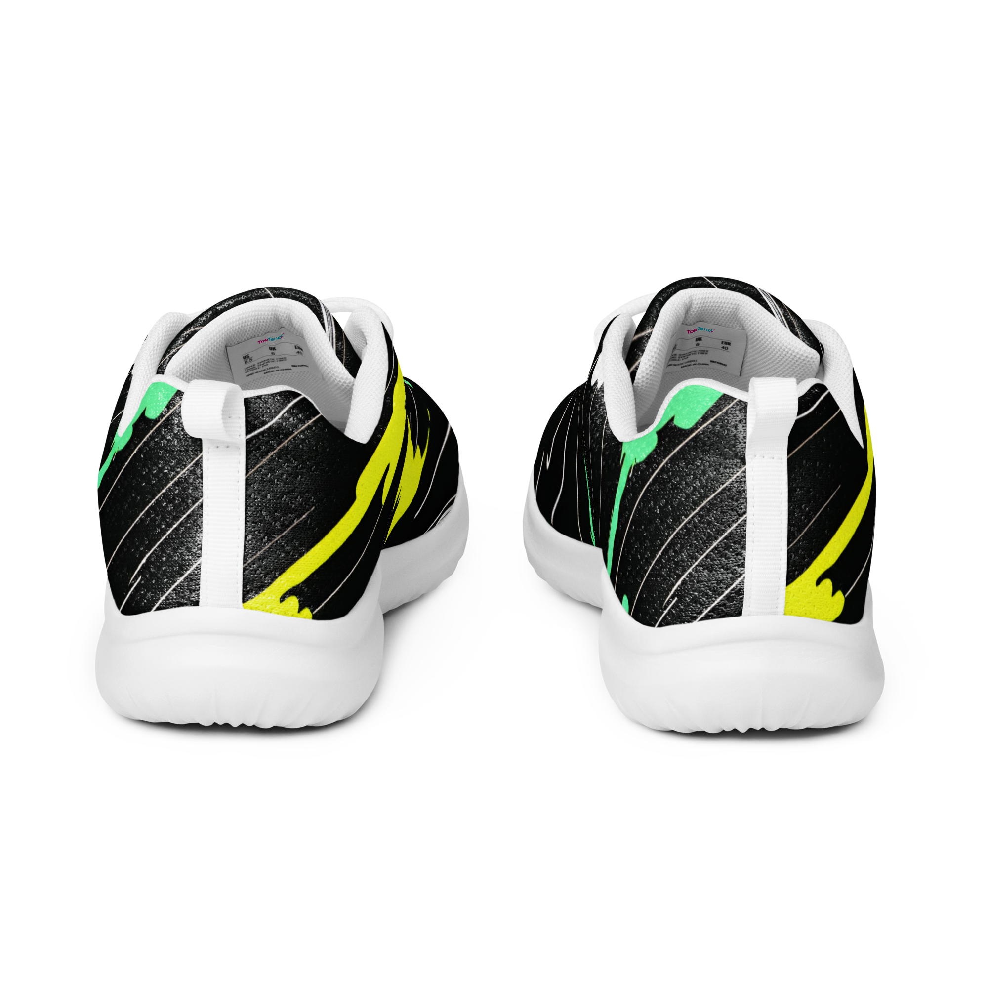 Painting athletic sneakers