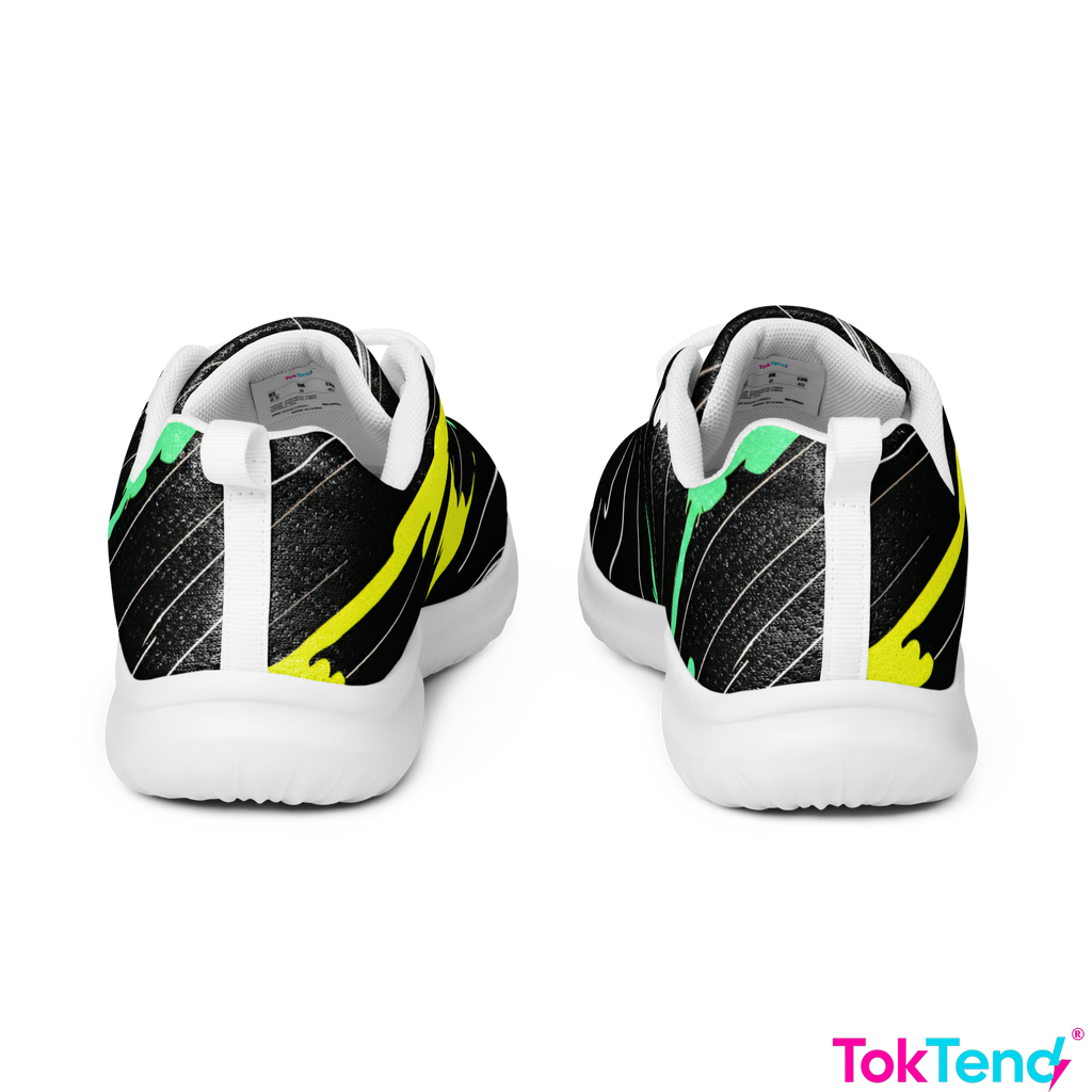 Painting athletic sneakers