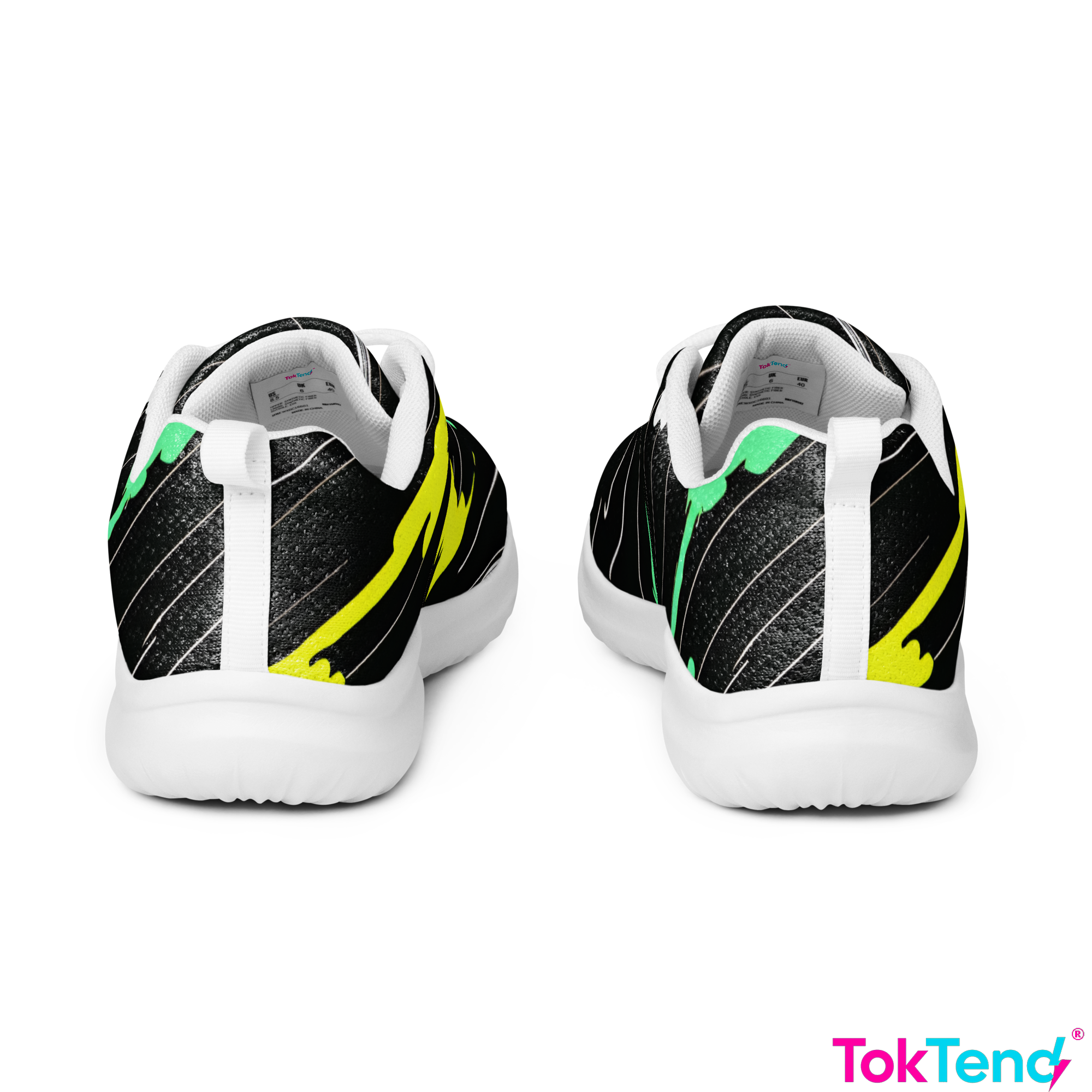 Painting athletic sneakers