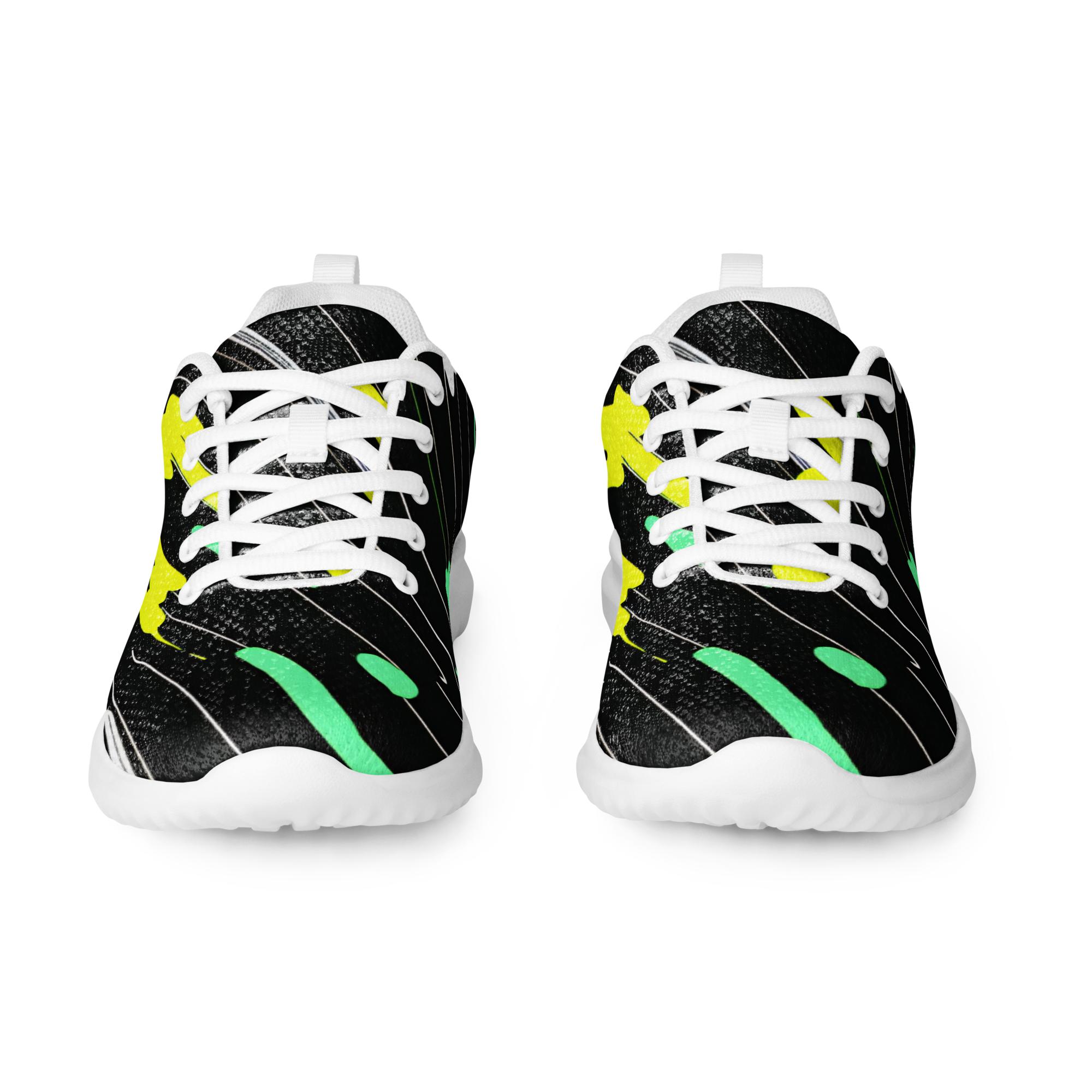 Painting athletic sneakers