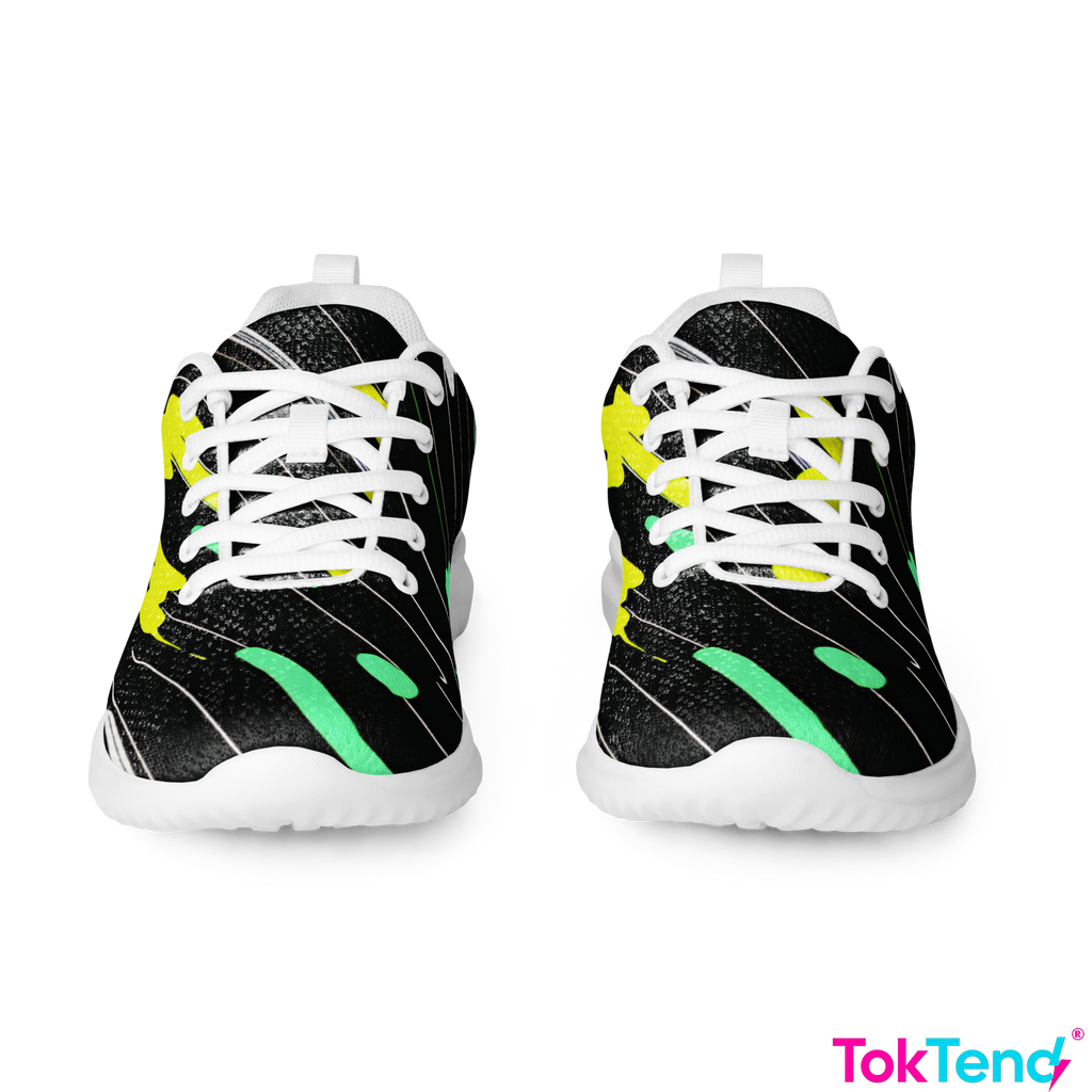 Painting athletic sneakers