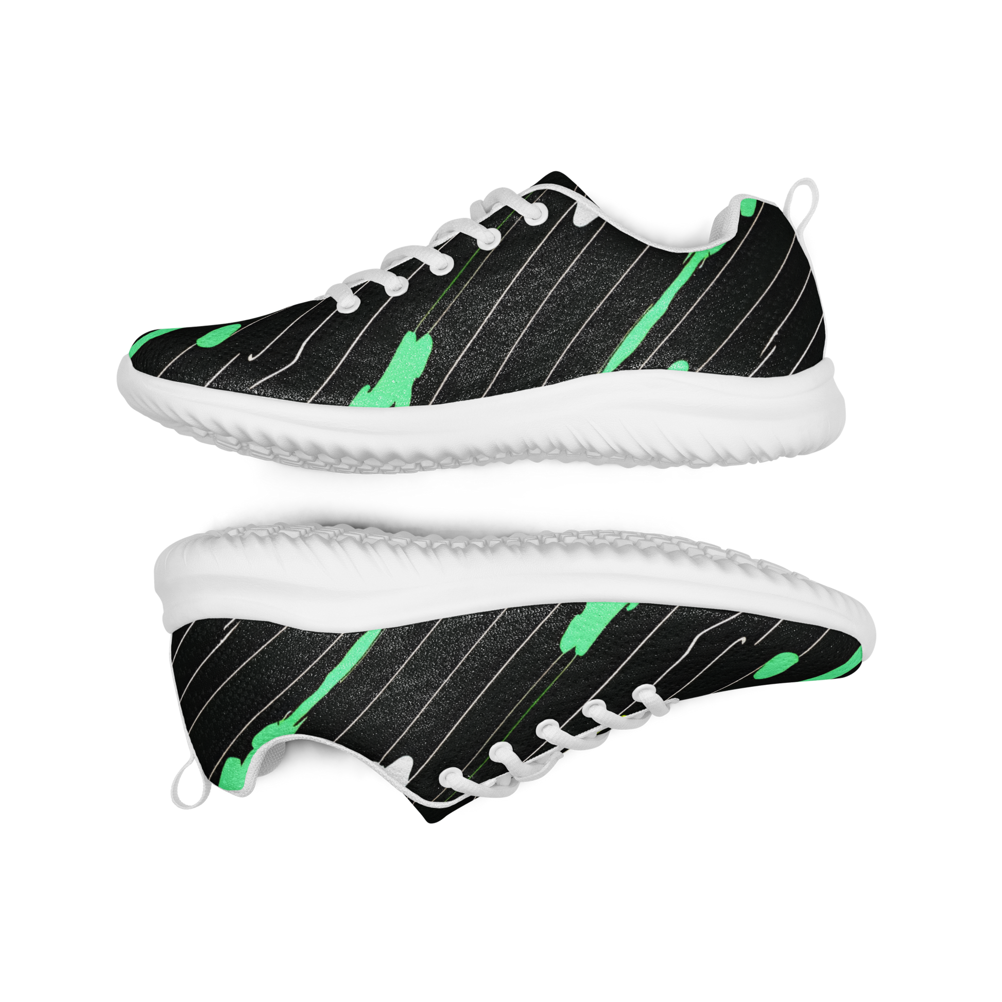 Painting athletic sneakers