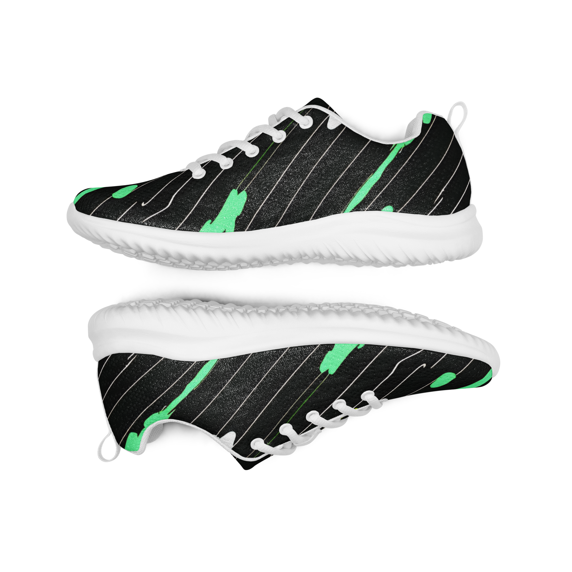 Painting athletic sneakers