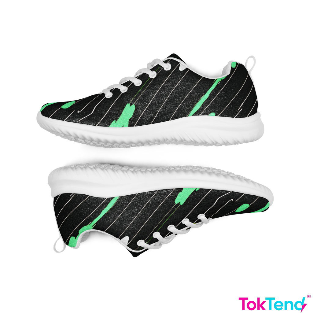 Painting athletic sneakers