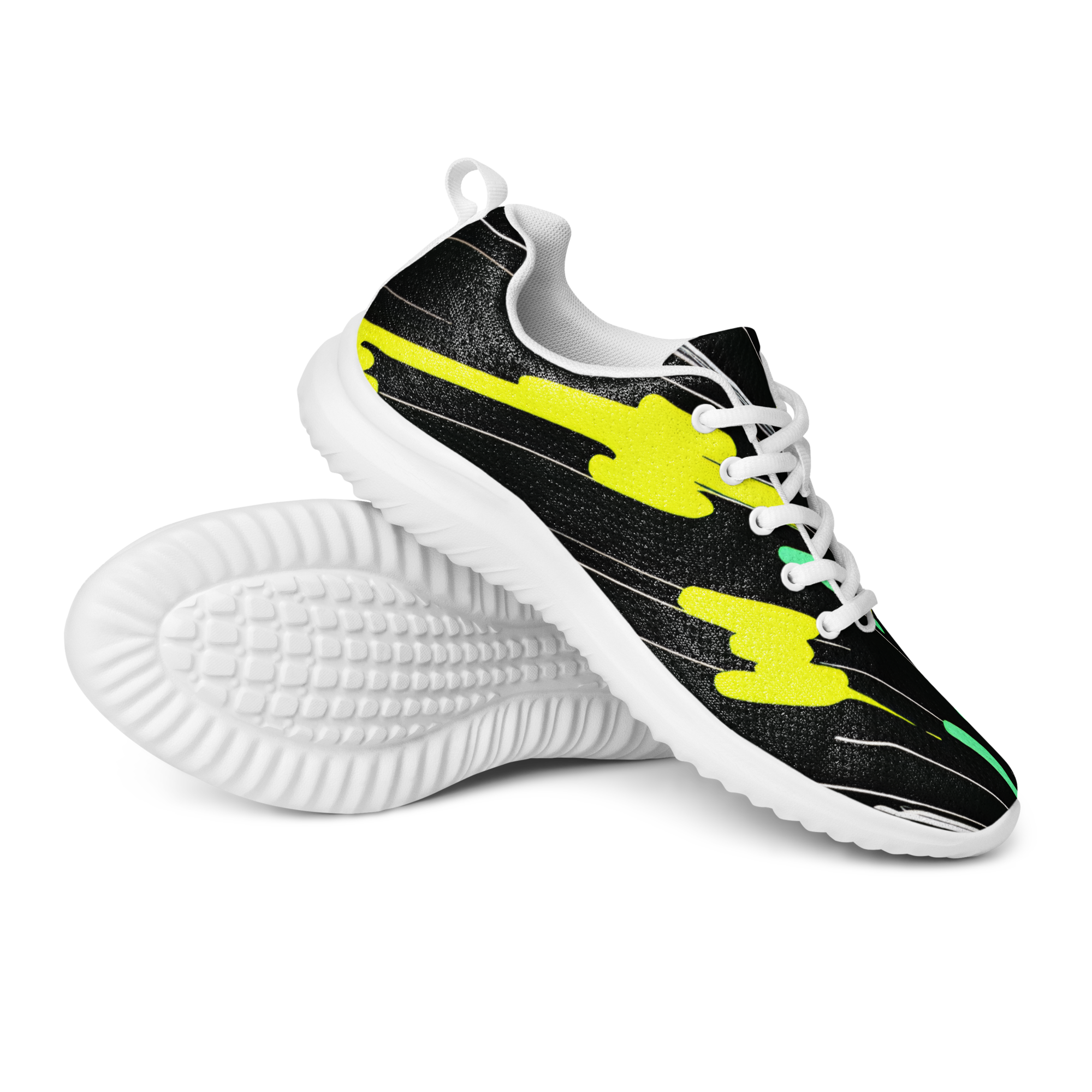 Painting athletic sneakers