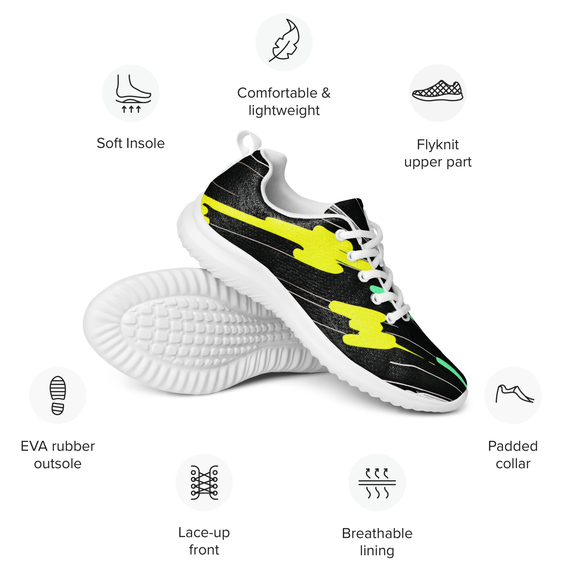 Painting athletic sneakers