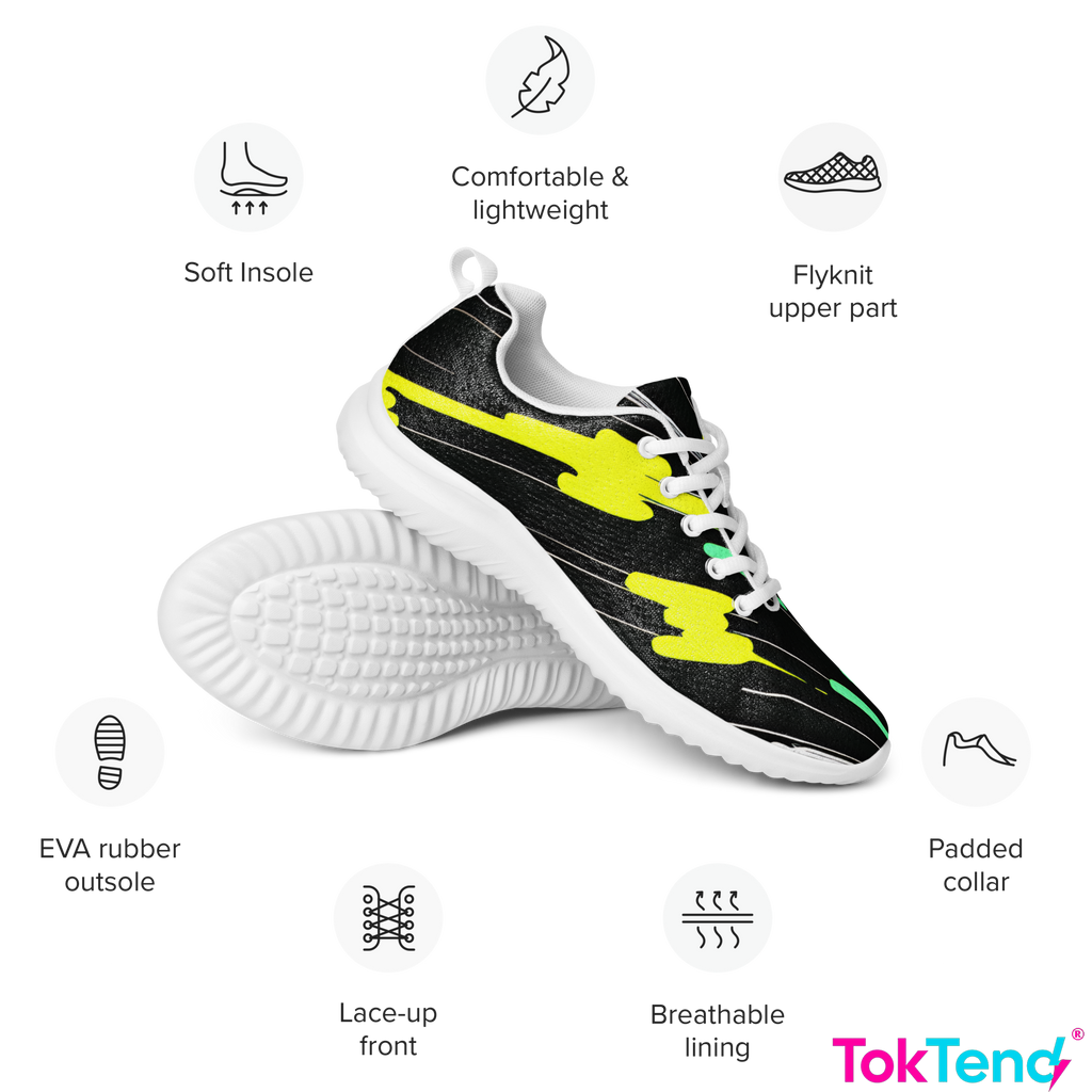 Painting athletic sneakers