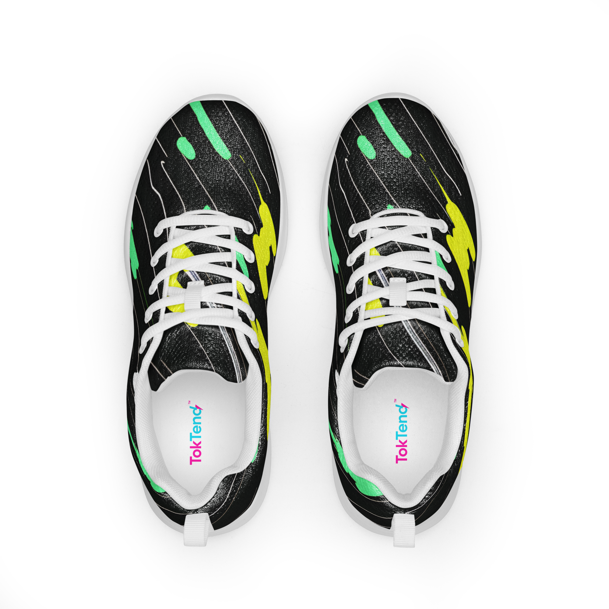 Painting athletic sneakers