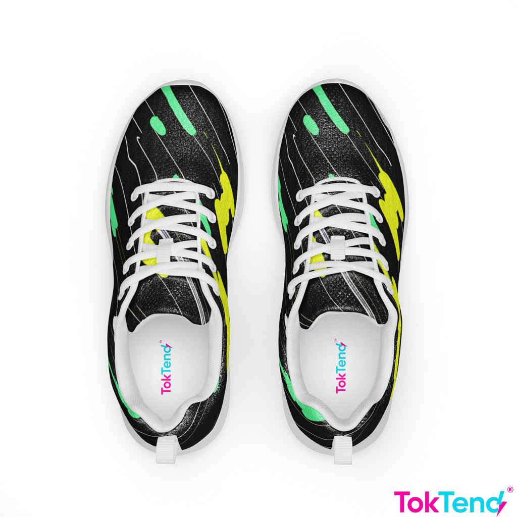 Painting athletic sneakers