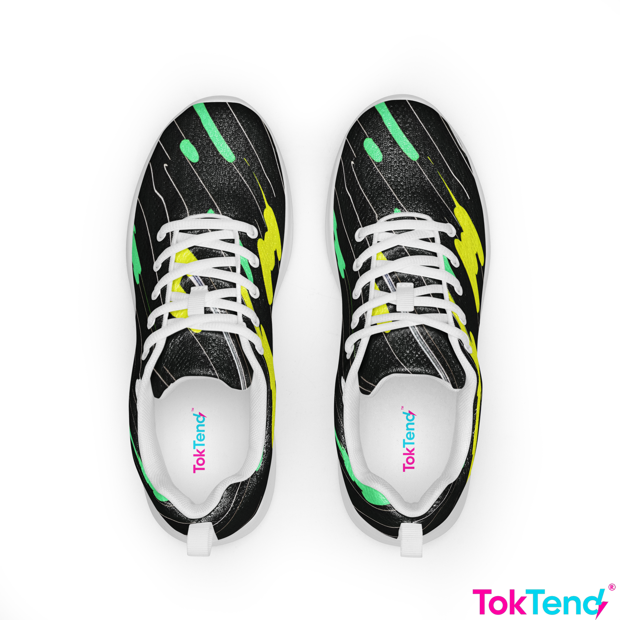 Painting athletic sneakers