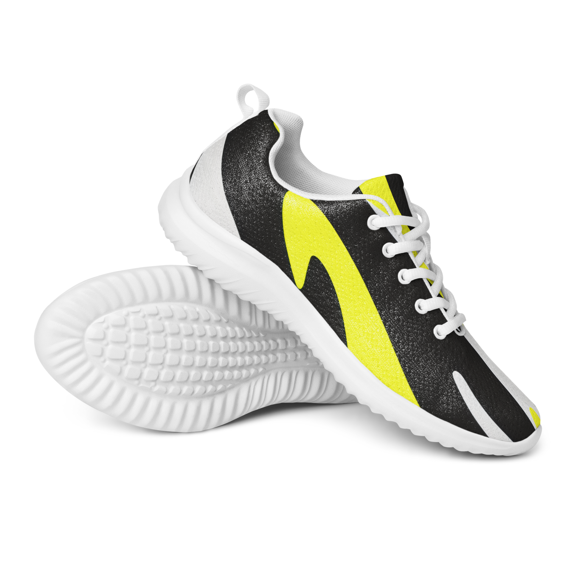 Psychedelic athletic sneakers