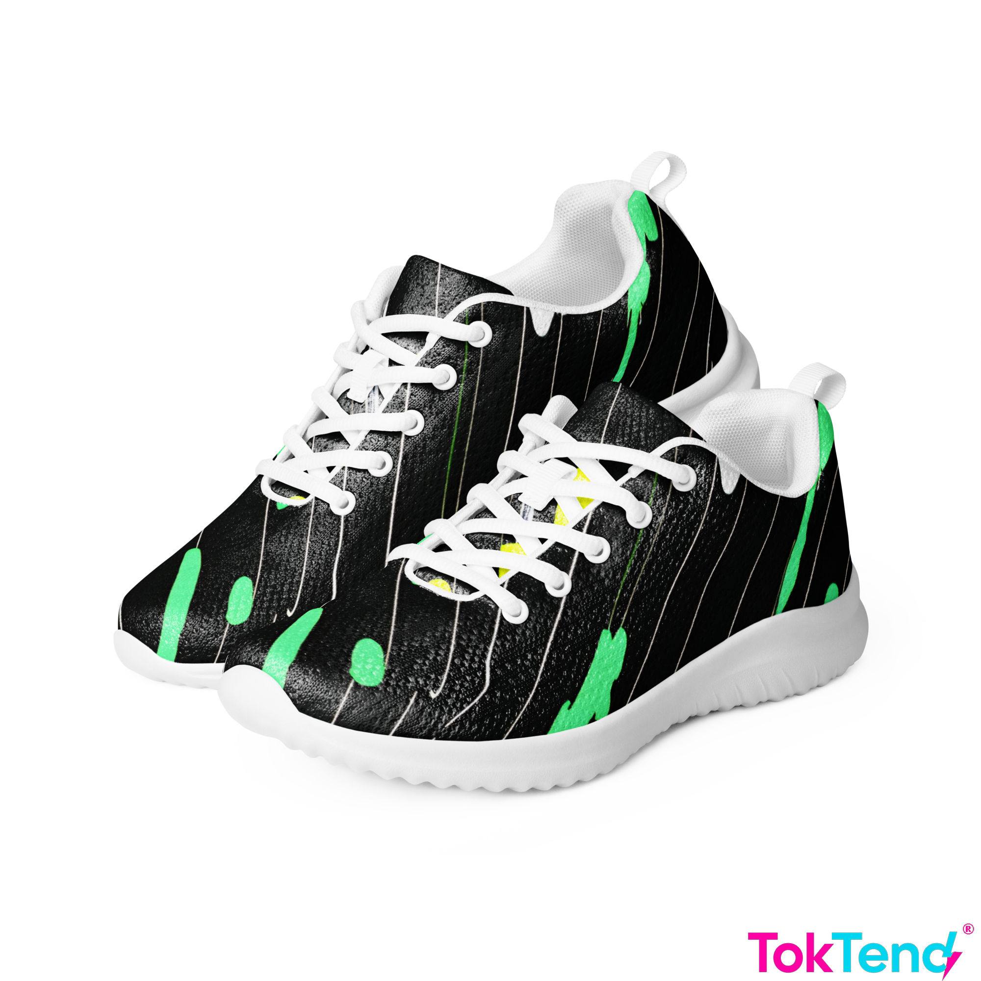 Painting athletic sneakers